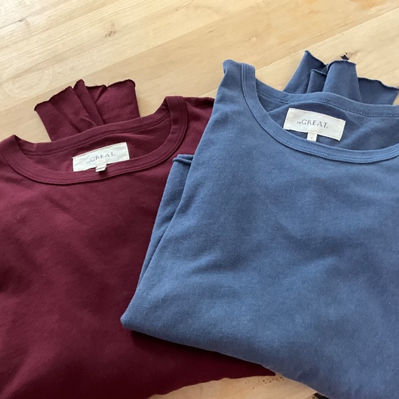 THE GREAT LONG SLEEVE CROP TEES - Picture 10 of 10